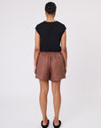 Marlow Barcelona Shorts Burnt Umber