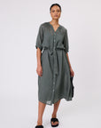 Marlow Cannes Shirt Dress Cypress