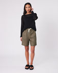 Marlow East Bermuda Shorts Kelp