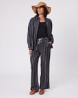 Marlow Holiday Pant Ink Stripe