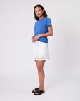 Marlow Level Short Sleeve Tee Azure