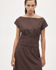 Marle Costa Dress Cocoa