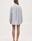 Marle Edie Shirt Cerulean Stripe