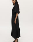 Marle Savannah Dress Black Silk