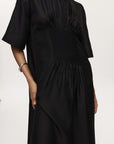 Marle Savannah Dress Black Silk