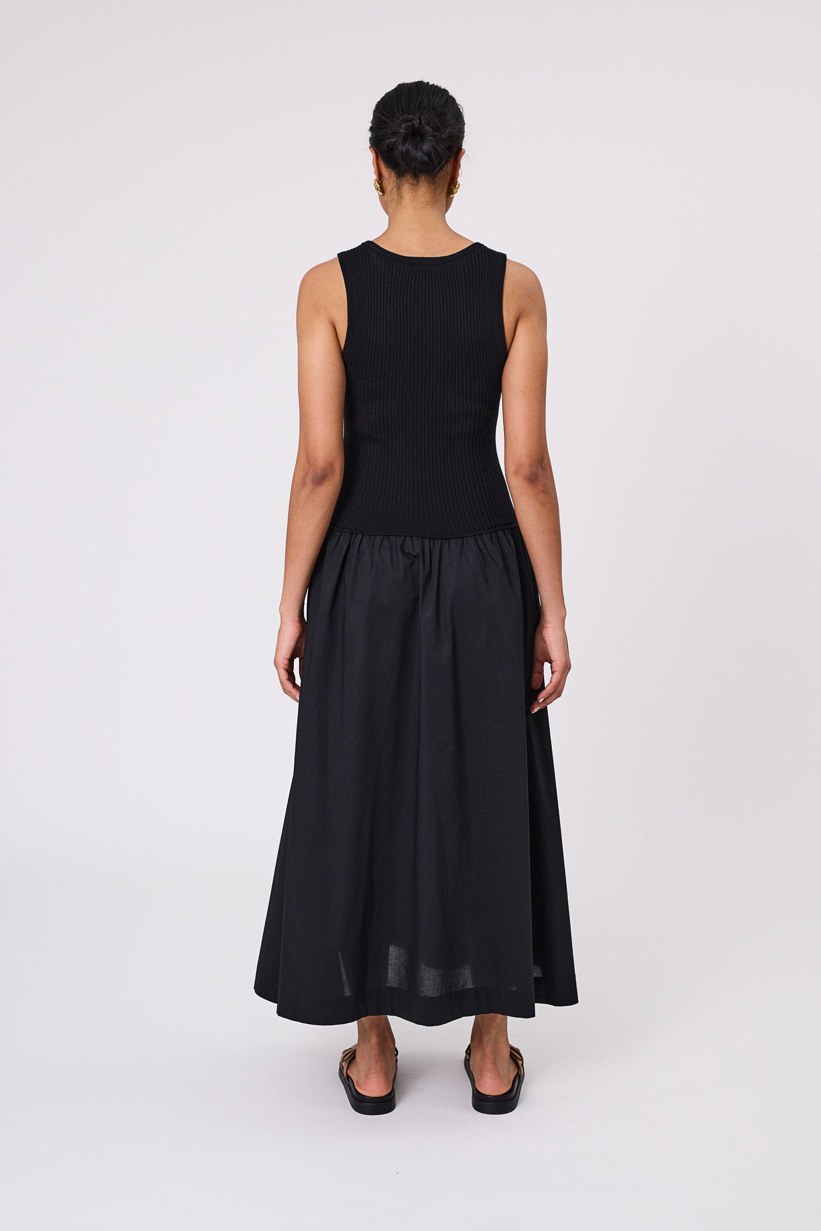 Marlow Media Maxi Dress Black