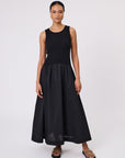 Marlow Media Maxi Dress Black