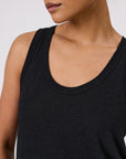 Marlow Noto Linen Tank Black