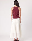 Remain Fallon Maxi Skirt Ivory