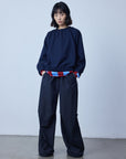 Ricochet Iris Top Navy