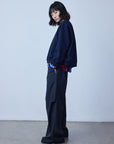 Ricochet Iris Top Navy