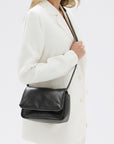 Assembly Label Skye Leather Crossbody Bag Black