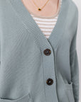 Marlow Soho Cardigan Sage Fog