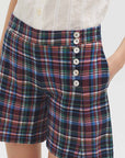 Nice Things Multi Check Shorts