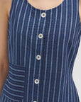 Nice Things Striped Indigo Dress