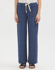 Nice Things Striped Indigo Pants